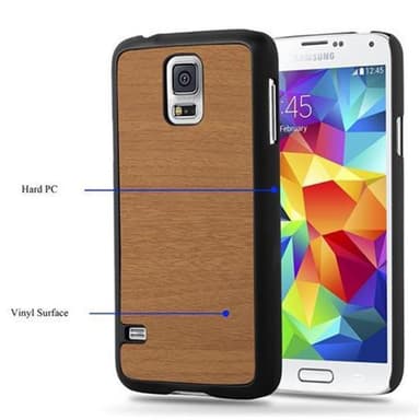 Samsung Galaxy S5 / S5 NEO Skal Fodral Case (Brun)