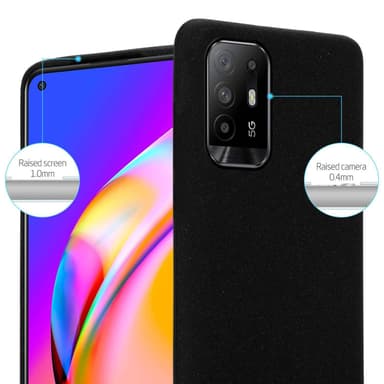 Skal Oppo A94 5G Fodral Case (Svart)