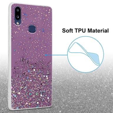 Samsung Galaxy A10s / M01s Skal Fodral Case (Lila)