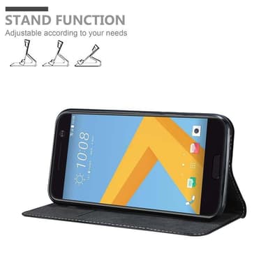 HTC ONE M10 Skal Fodral Case (Svart)