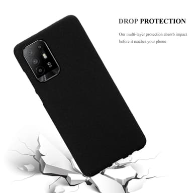 Skal Oppo A94 5G Fodral Case (Svart)