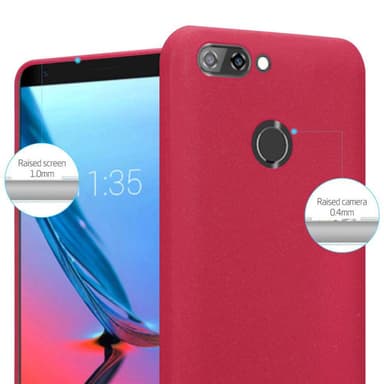 Skal ZTE Blade V9 Fodral Case (Röd)