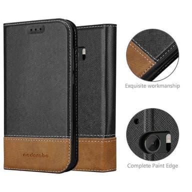 HTC ONE M10 Skal Fodral Case (Svart)
