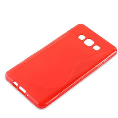 Samsung Galaxy A7 2015 Skal Fodral Case (Röd)