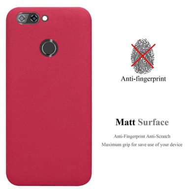 Skal ZTE Blade V9 Fodral Case (Röd)