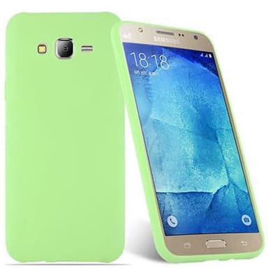 Skal Samsung Galaxy J7 2015 Fodral Case (Grön)
