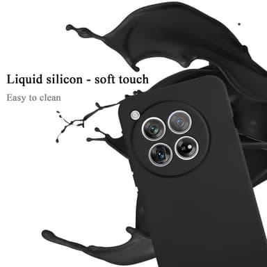 OnePlus 12 Skal Fodral Case (Svart)