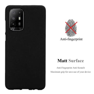 Skal Oppo A94 5G Fodral Case (Svart)