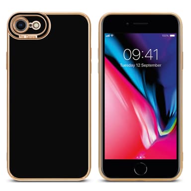 iPhone 7 / 7S / 8 / SE 2020 Skal Fodral Case (Svart)