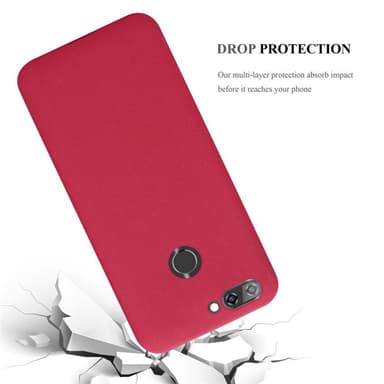 Skal ZTE Blade V9 Fodral Case (Röd)