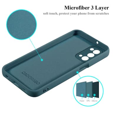 OPPO A54 5G / A74 5G Skal Fodral Case (Grön)