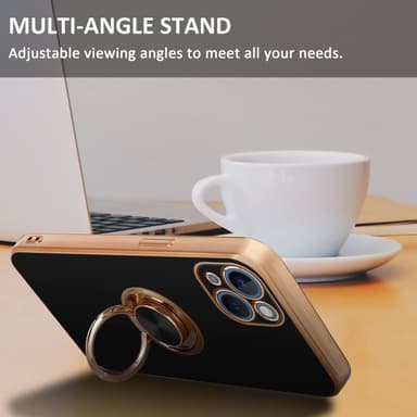 iPhone 13 MINI Skal Fodral Case (Svart)