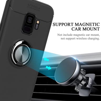 Samsung Galaxy S9 Skal Fodral Case (Svart)