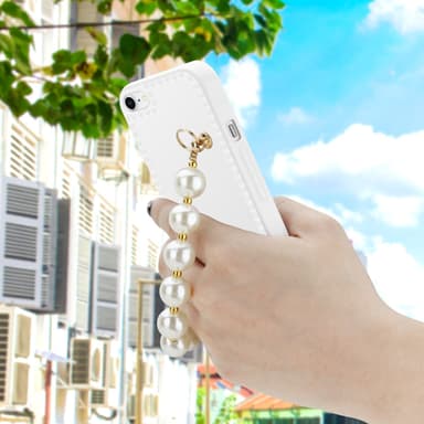 iPhone 7 / 7S / 8 / SE 2020 Skal Fodral Case (Vit)