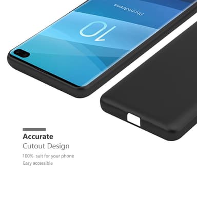 Skal Samsung Galaxy S10 PLUS Fodral Case (Svart)
