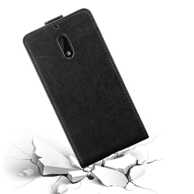 Nokia 6 2017 Flipfodral Skal (Svart)