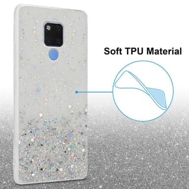 Huawei MATE 20 Skal Fodral Case (Transparent)