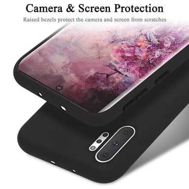 Samsung Galaxy NOTE 10 PLUS Skal Fodral Case (Svart)