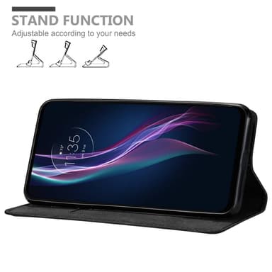 Motorola ONE FUSION+ Skal Fodral Case (Svart)