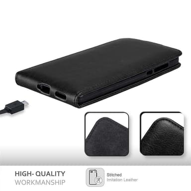 Nokia 6 2017 Flipfodral Skal (Svart)