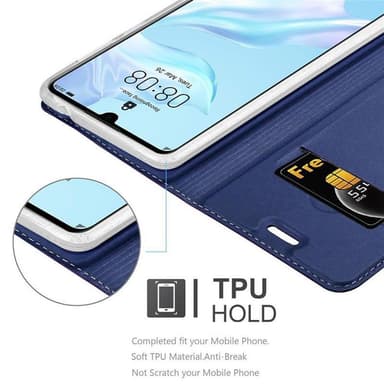 Fodral Huawei P30 Skal Case (Blå)