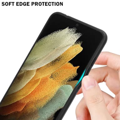 Samsung Galaxy S21 ULTRA Skal Fodral Case (Svart)