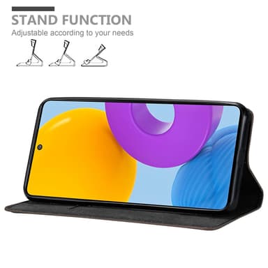 Samsung Galaxy M52 5G Skal Fodral Case (Brun)