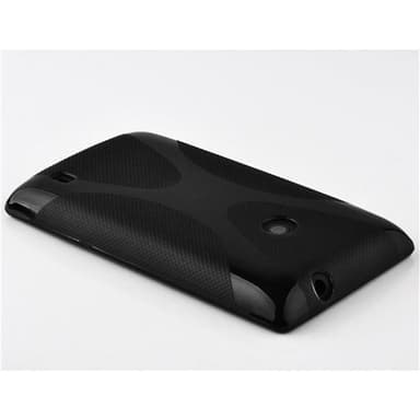 Nokia X Skal Fodral Case (Svart)