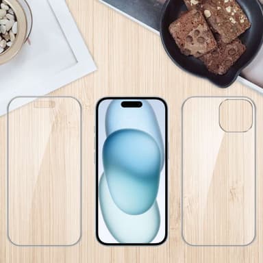 Skal iPhone 15 Fodral Case (Genomskinlig)