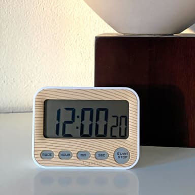 Kökstimer Korttimer Äggtimer med LCD-display Stoppur
