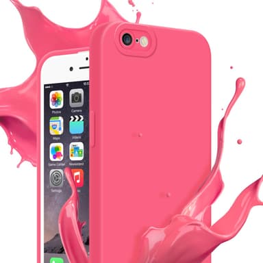 iPhone 6 / 6S Skal Fodral Case (Röd)