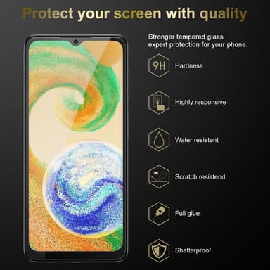 Samsung Galaxy A04s Skyddsglas Skyddsfilm Skärmskydd