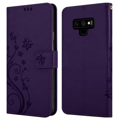 Samsung Galaxy NOTE 9 Plånboksfodral Skal (Lila)