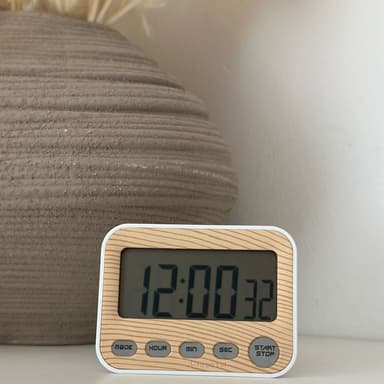 Kökstimer Korttimer Äggtimer med LCD-display Stoppur