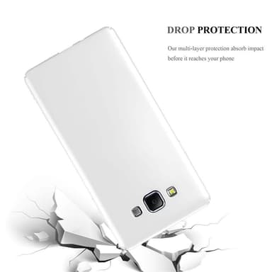 Samsung Galaxy A7 2015 Skal Fodral Case (Silver)