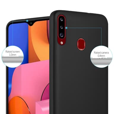 Skal Samsung Galaxy A20s Fodral Case (Svart)