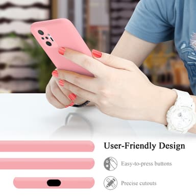 Xiaomi RedMi NOTE 10 PRO Skal Fodral Case (Rosa)