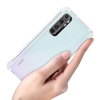 Xiaomi Mi NOTE 10 LITE Skal Fodral Case (Genomskinlig)