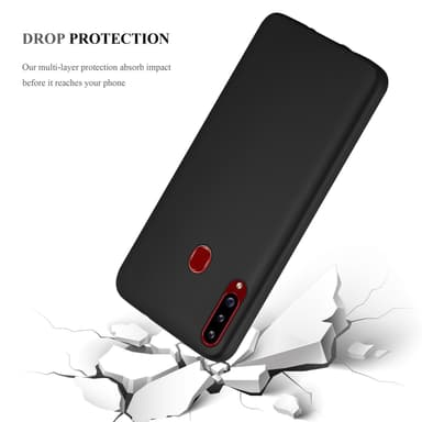 Skal Samsung Galaxy A20s Fodral Case (Svart)