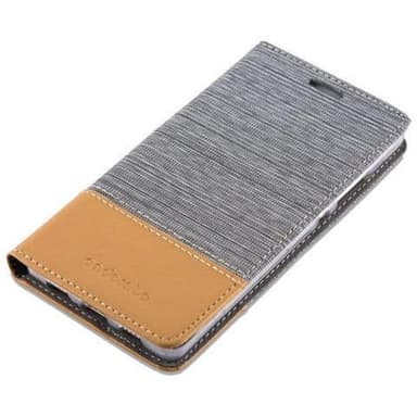 Huawei P8 LITE 2015 Plånboksfodral Skal (Grå)