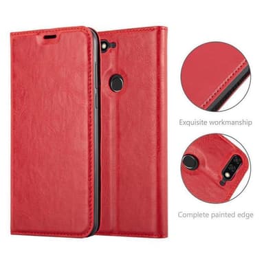 Honor 7C / Huawei Y7 2018 Skal Fodral Case (Röd)