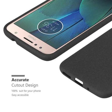 Skal Motorola MOTO G5S PLUS Fodral Case (Svart)