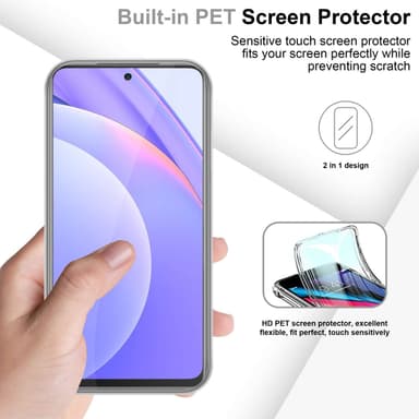 Skal Xiaomi Mi 10T LITE Fodral Case (Genomskinlig)