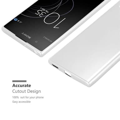 Skal Sony Xperia XA1 PLUS Fodral Case (Silver)