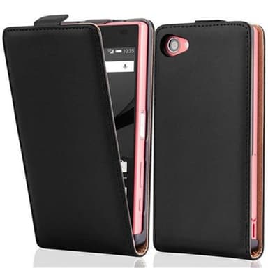 Sony Xperia Z5 COMPACT Flipfodral Skal (Svart)