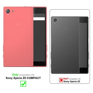 Sony Xperia Z5 COMPACT Plånboksfodral Skal (Lila)