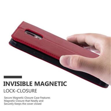 Samsung Galaxy NOTE 4 Skal Fodral Case (Röd)