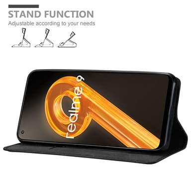 Realme 9 4G / 9 PRO+ Skal Fodral Case (Svart)