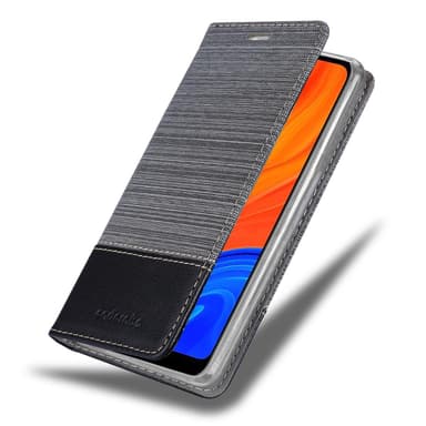 Huawei Y6S Plånboksfodral Skal (Grå)