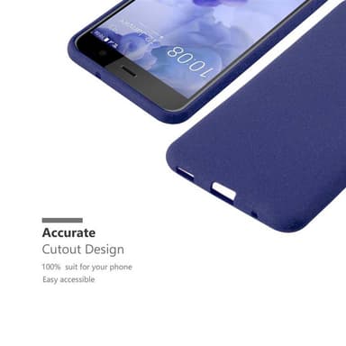 Skal HTC U PLAY Fodral Case (Blå)